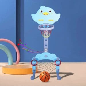 Playgro 3 in 1 Basketball Shooting + Football + Ring Games